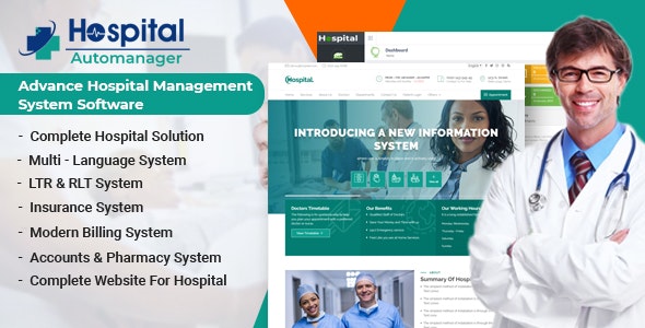 Hospital Automanager - Advanced Hospital Management Software